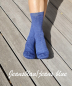 Preview: Alpaca Socks - solid color - jeans blue