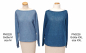 Preview: Womens Long-Sleeve Alpaca Sweater in Butterfly-Form, with cuff