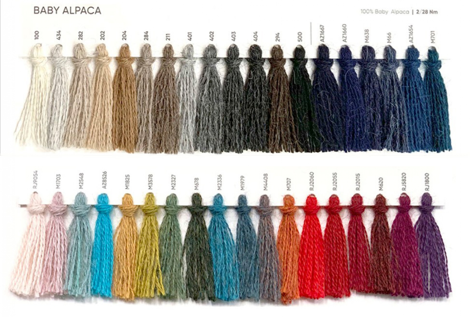 colors available in baby alpaca